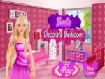 Barbie decoreaza dormitorul